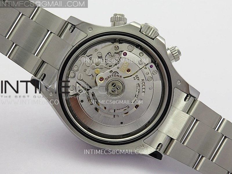 Daytona 116506 904L SS VF 1:1 Best Edition Ice Blue Dial Crystal Markers On 904L SS Bracelet DD4130