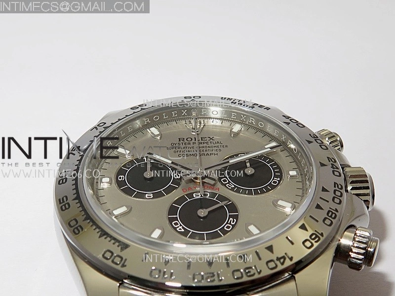 Daytona 116509 904L SS VF 1:1 Best Edition Silver Gray Dial Stick Marker On 904L SS Bracelet DD4130