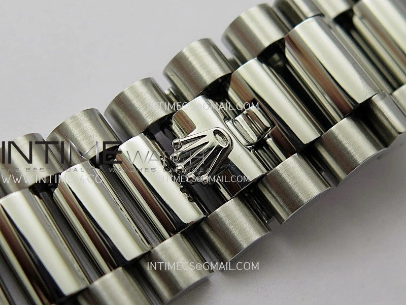 Day Date 228239 40mm 904L SS VSF 1:1 Best Edition Blue Dial Roman Markers On SS President Bracelet DD3255