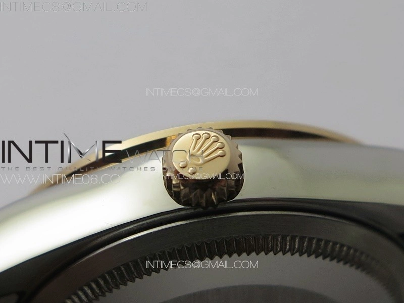 DateJust 31mm 278274 904L SS RG Crystals Bezel GMF Best Edition Silver Flowers Crystals Dial on 904L SS RG
