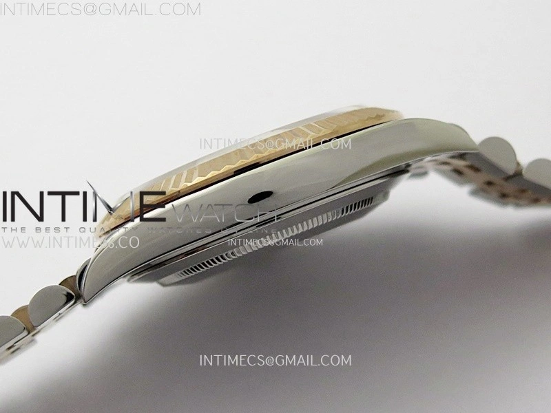 DateJust 126331 904L SS RG JDF 1:1 Best Edition RG Fluted Dial Stick Markers on Jubilee SS RG Bracelet
