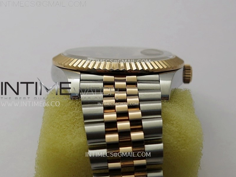 DateJust 126331 904L SS RG JDF 1:1 Best Edition RG Fluted Dial Stick Markers on Jubilee SS RG Bracelet