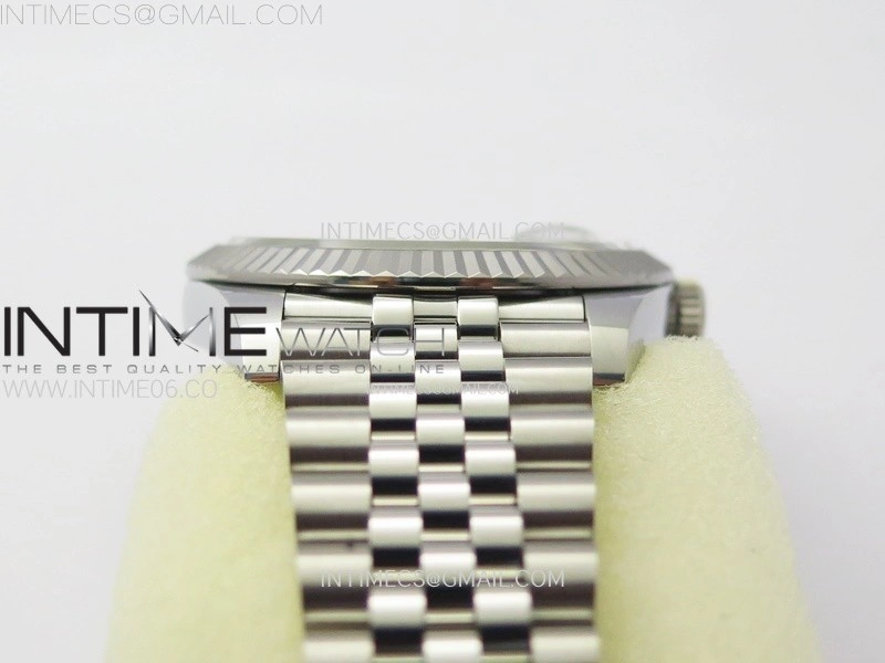 DateJust 41 126334 904L Steel NTF 1:1 Best Edition Gray Dial Crystals Makers on Jubilee Bracelet VR3235