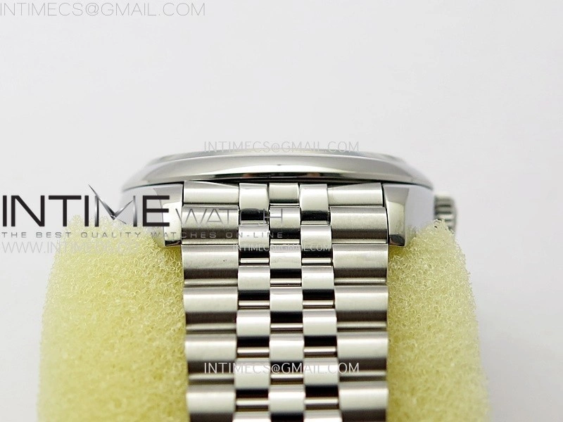 DateJust 36 SS 126200 904L Steel VSF 1:1 Best Edition Green Dial Sticks Markers on Jubilee Bracelet VS3235