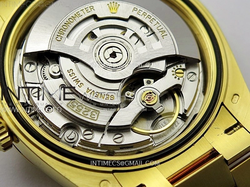 Day Date 228238 40mm 904L YG 1:1 AR+F Best Edition Gold Dial Roman Markers on YG President Bracelet SA3255