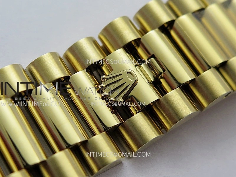Day Date 228238 40mm 904L YG VSF 1:1 Best Edition White Dial Roman Marker On YG President Bracelet DD3255
