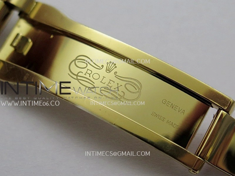 Day Date 228238 40mm 904L YG VSF 1:1 Best Edition White Dial Roman Marker On YG President Bracelet DD3255