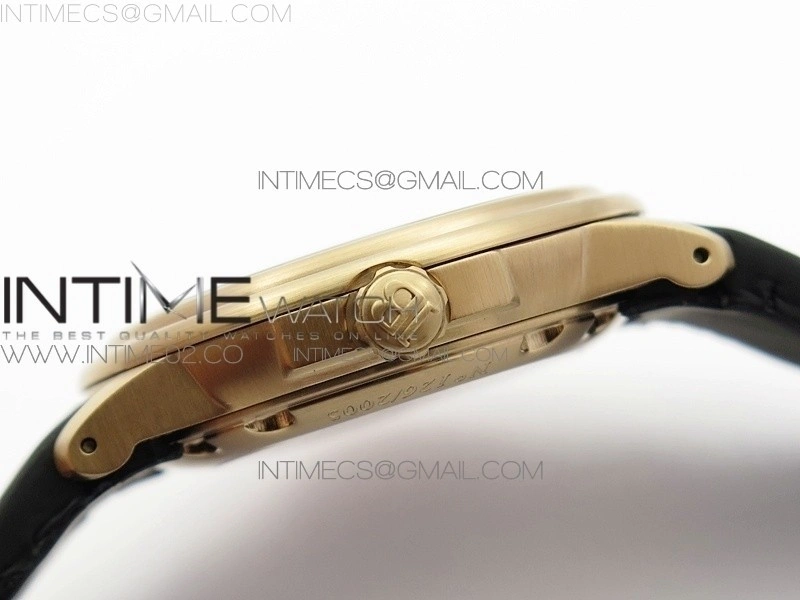 LEMAN 2850B RG 1:1 Best Edition Black Dial on Black Rubber Strap Cal.6950