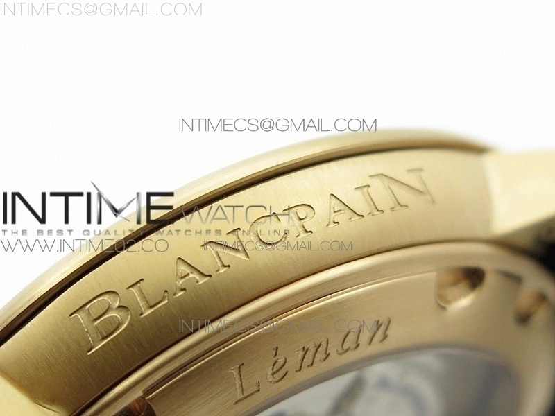 LEMAN 2850B RG 1:1 Best Edition Black Dial on Black Rubber Strap Cal.6950