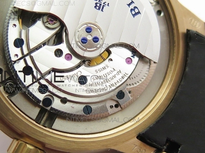 LEMAN 2850B RG 1:1 Best Edition Black Dial on Black Rubber Strap Cal.6950