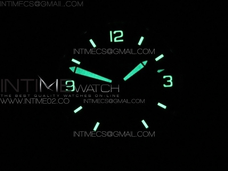 LEMAN 2850B RG 1:1 Best Edition Black Dial on Black Rubber Strap Cal.6950