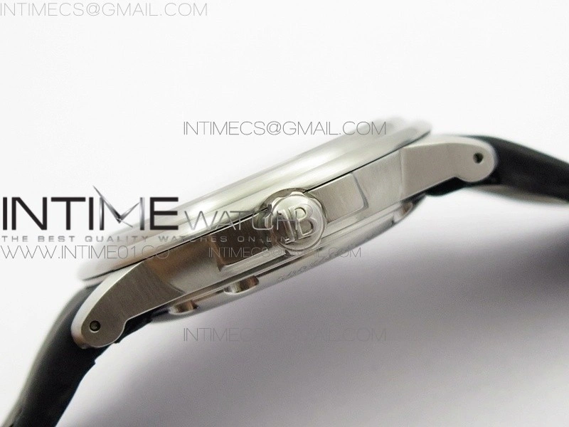 LEMAN 2850B SS 1:1 Best Edition Black Dial on Black Rubber Strap Cal.6950