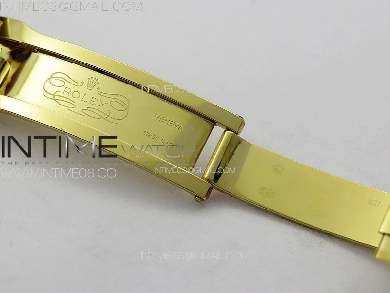Daytona 116518LN YG APSF Best Edition Meteorite Dial Sticks Markers On Rubber Strap Slim A7750
