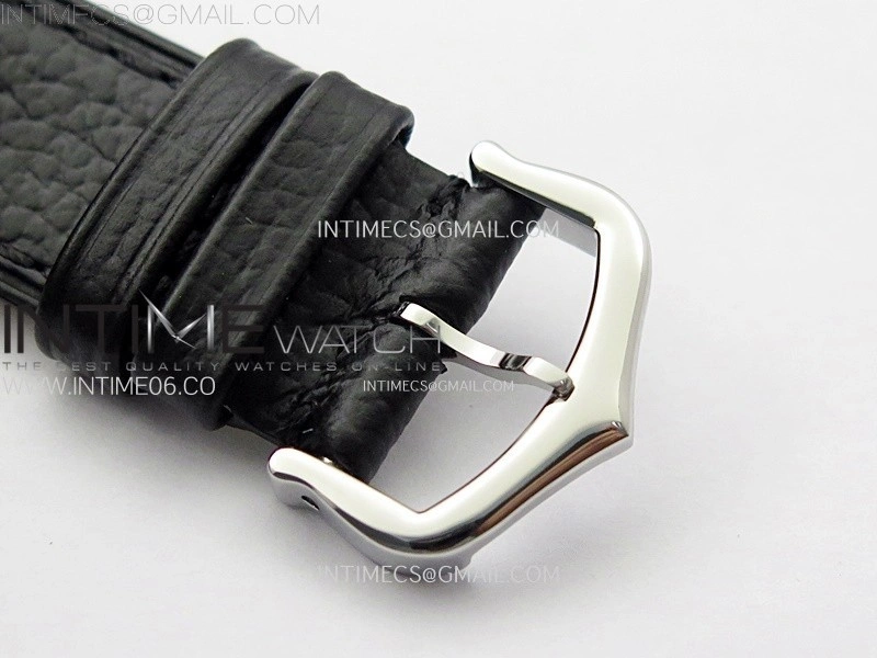 Tank Must Ladies 25mm SS AF 1:1 Best Edition White Dial on Black Leather Strap Ronda Quartz