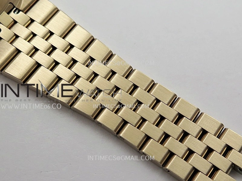 Land Dweller 127335 Gain Weight RG B Factory White Dial On RG Bracelet A7135