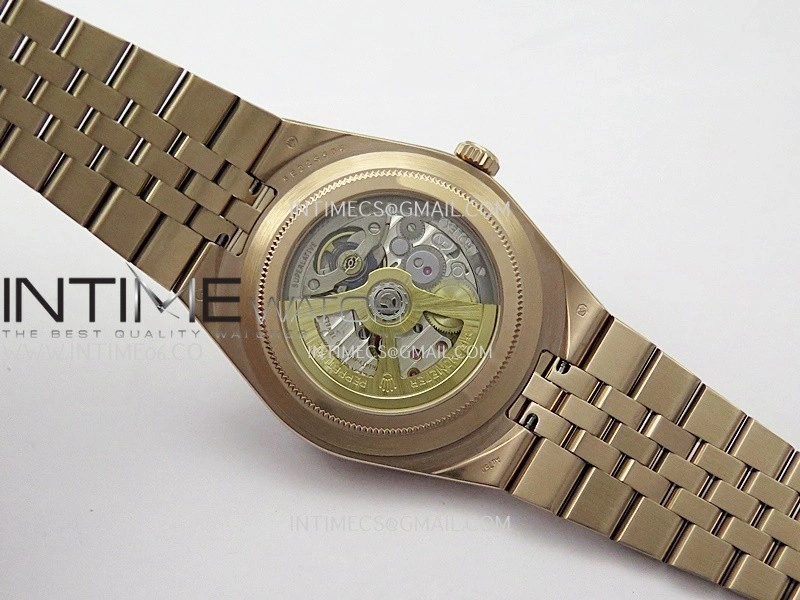Land Dweller 127335 Gain Weight RG B Factory White Dial On RG Bracelet A7135