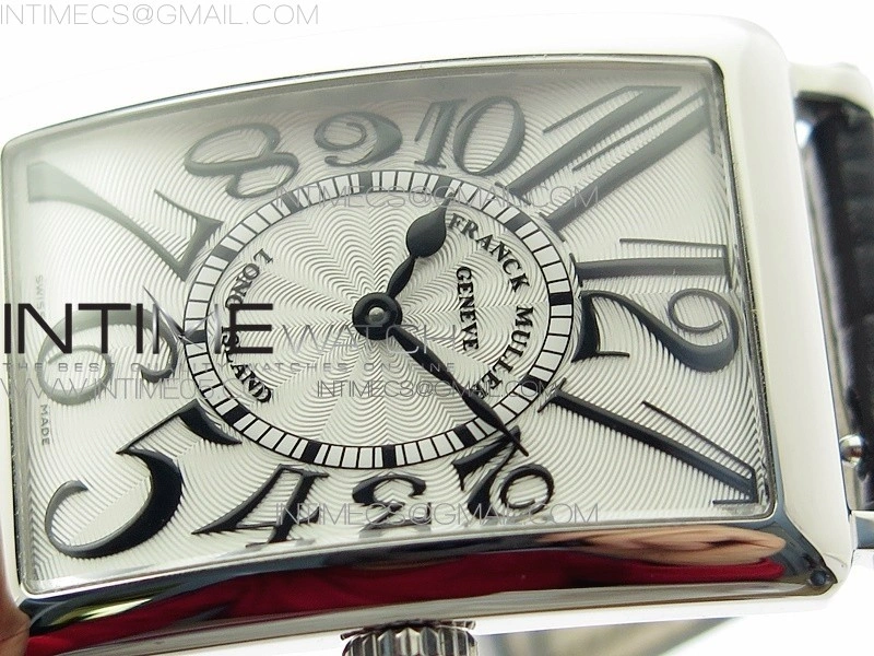 Long Island Ladies SS ZF 1:1 Best Edition on Black Leather Strap Ronda Quartz