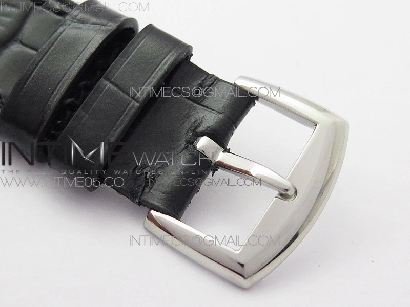Long Island Ladies SS ZF 1:1 Best Edition on Black Leather Strap Ronda Quartz