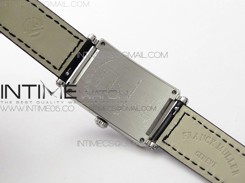 Long Island Ladies SS ZF 1:1 Best Edition on Black Leather Strap Ronda Quartz