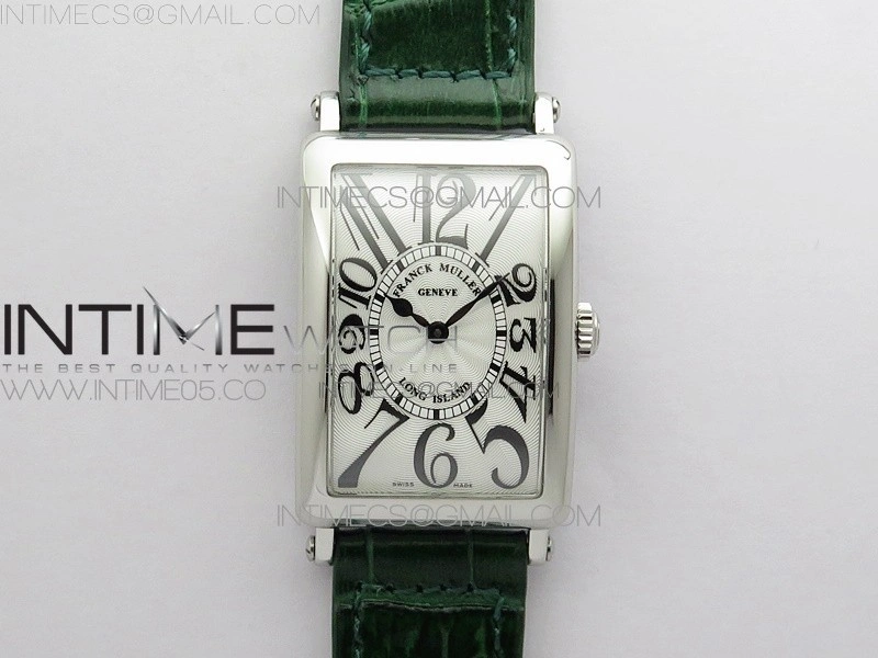 Long Island Ladies SS ZF 1:1 Best Edition on Brown Leather Strap Ronda Quartz