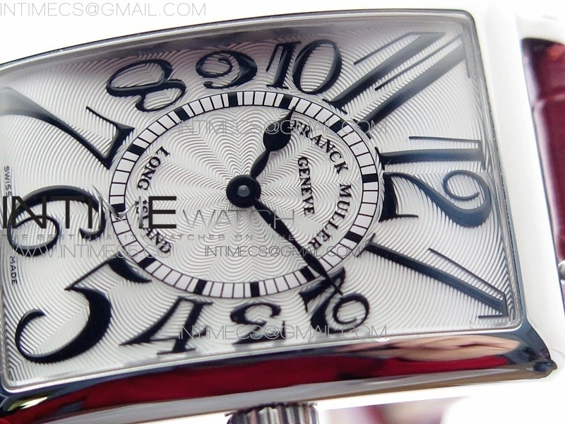 Long Island Ladies SS ZF 1:1 Best Edition on Red Leather Strap Ronda Quartz