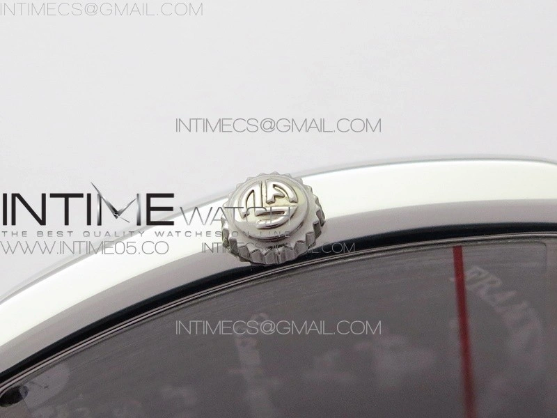 Long Island Ladies SS ZF 1:1 Best Edition on Red Leather Strap Ronda Quartz