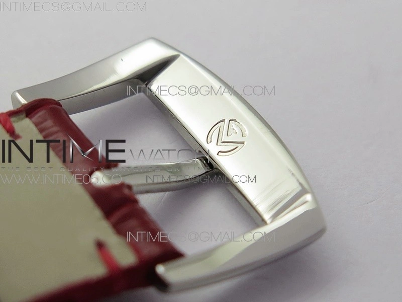 Long Island Ladies SS ZF 1:1 Best Edition on Red Leather Strap Ronda Quartz
