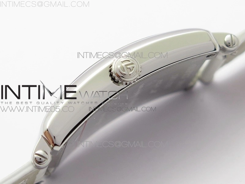 Long Island Ladies SS ZF 1:1 Best Edition on White Leather Strap Ronda Quartz