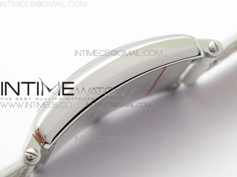 Long Island Ladies SS ZF 1:1 Best Edition on White Leather Strap Ronda Quartz