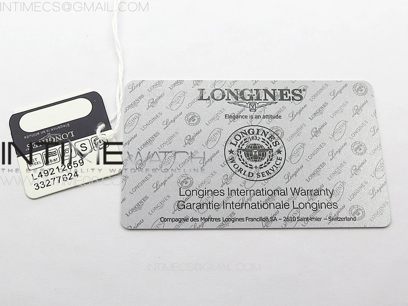 Longines New Version Watch Box and Papers