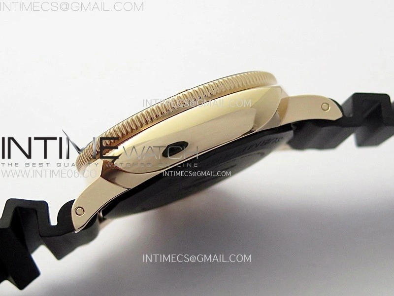 PAM2164 Luminor Submersible 42mm RG VSF 1:1 Best Edition on Black Rubber Strap Asian P900