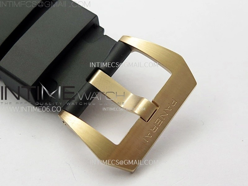 PAM2164 Luminor Submersible 42mm RG VSF 1:1 Best Edition on Black Rubber Strap Asian P900