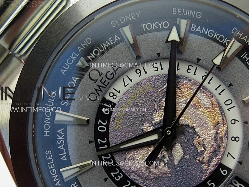 Aqua Terra 150M 43mm 24 Black Ceramic Bezel N1F 1:1 Best Edition Gray Dial on SS Bracelet A8938