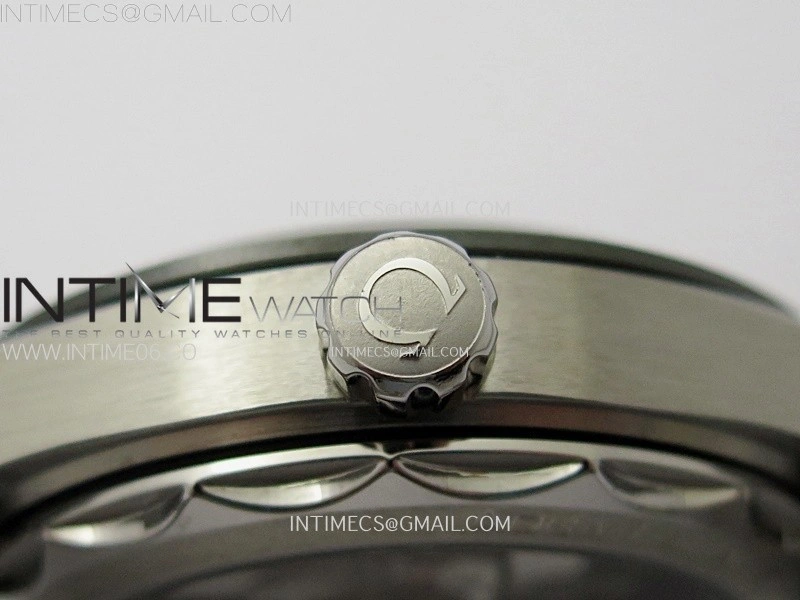 Aqua Terra 150M 43mm 24 Black Ceramic Bezel N1F 1:1 Best Edition Gray Dial on SS Bracelet A8938
