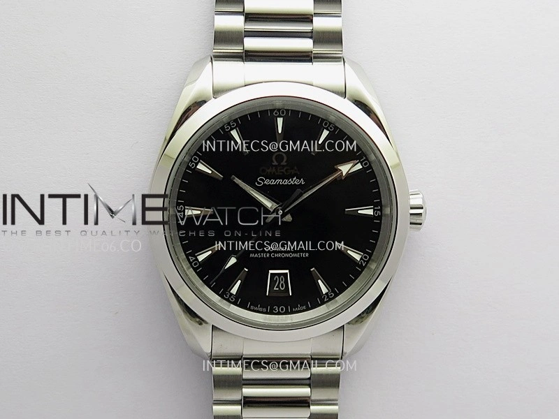 Aqua Terra 150M Master 38mm SS VSF 1:1 Best Edition Black Dial On SS Bracelet Super Clone A8900