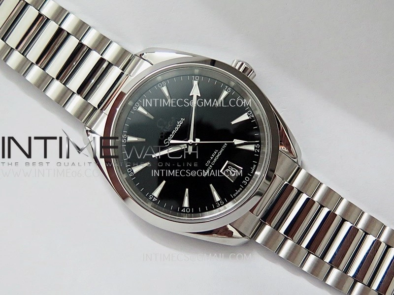 Aqua Terra 150M Master 38mm SS VSF 1:1 Best Edition Black Dial On SS Bracelet Super Clone A8900