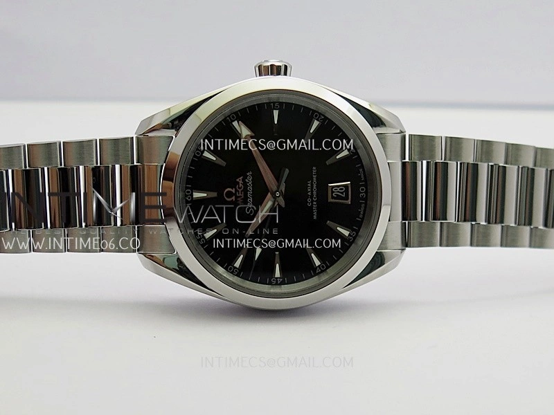 Aqua Terra 150M Master 38mm SS VSF 1:1 Best Edition Black Dial On SS Bracelet Super Clone A8900