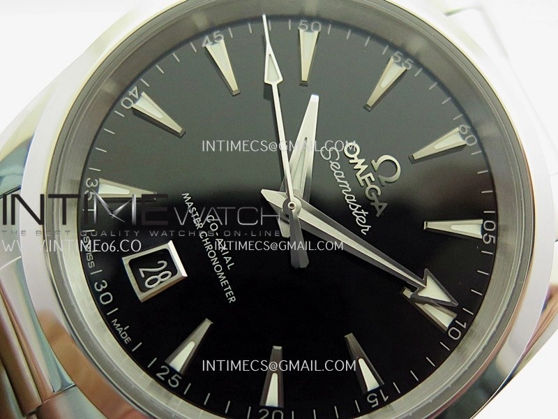 Aqua Terra 150M Master 38mm SS VSF 1:1 Best Edition Black Dial On SS Bracelet Super Clone A8900