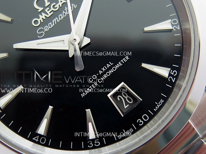 Aqua Terra 150M Master 38mm SS VSF 1:1 Best Edition Black Dial On SS Bracelet Super Clone A8900