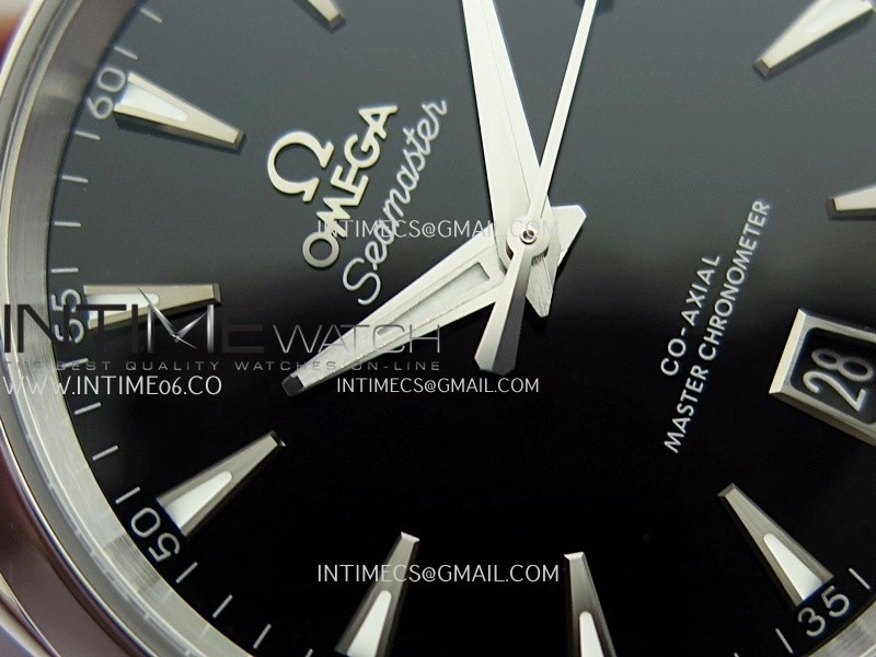 Aqua Terra 150M Master 38mm SS VSF 1:1 Best Edition Black Dial On SS Bracelet Super Clone A8900