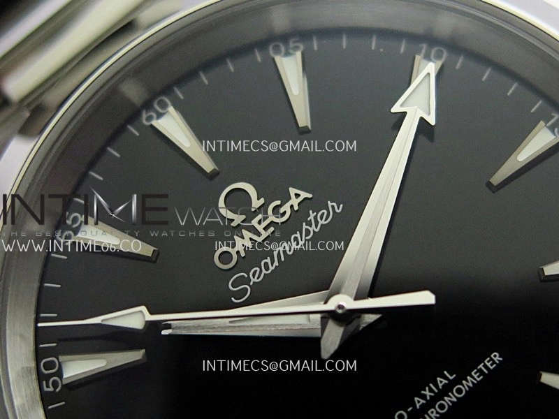 Aqua Terra 150M Master 38mm SS VSF 1:1 Best Edition Black Dial On SS Bracelet Super Clone A8900