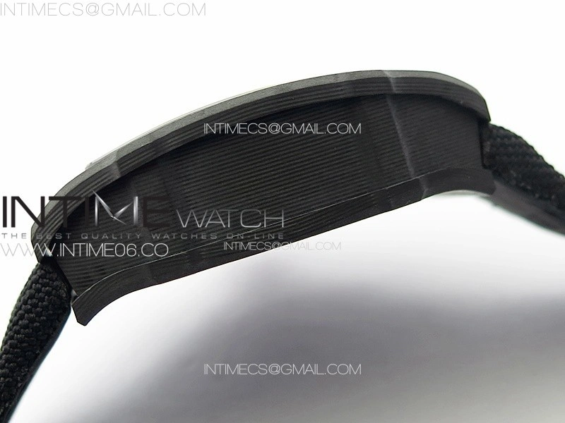 RM027-03 NTPT Real Tourbillon RMF Best Edition Skeleton Dial on Black Nylon Strap