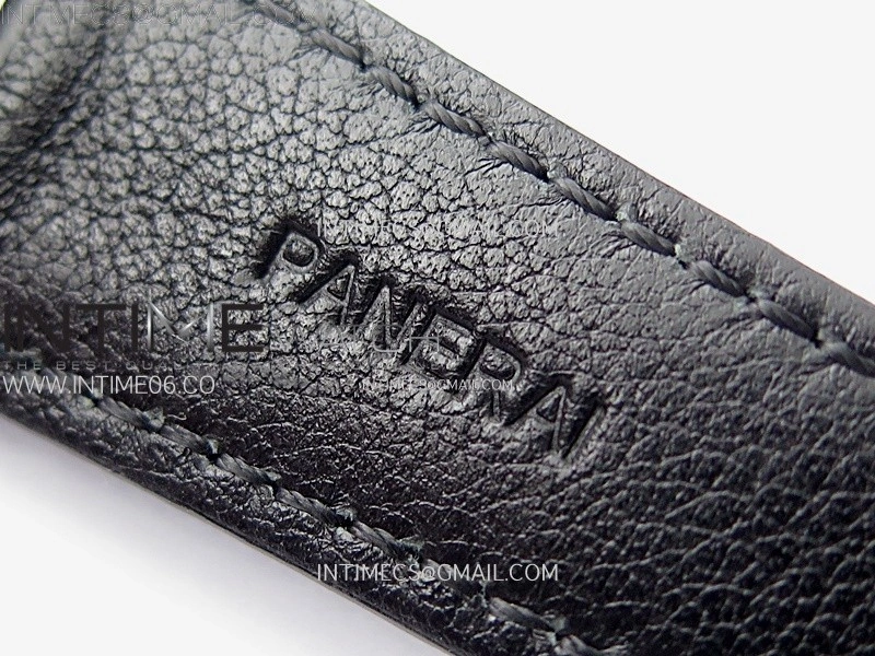 Radiomir PAM1294 Y 40mm SS VSF 1:1 Best Edition Black Dial on Black Leather Strap Asian P900