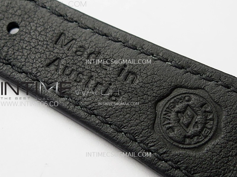 Radiomir PAM1294 Y 40mm SS VSF 1:1 Best Edition Black Dial on Black Leather Strap Asian P900