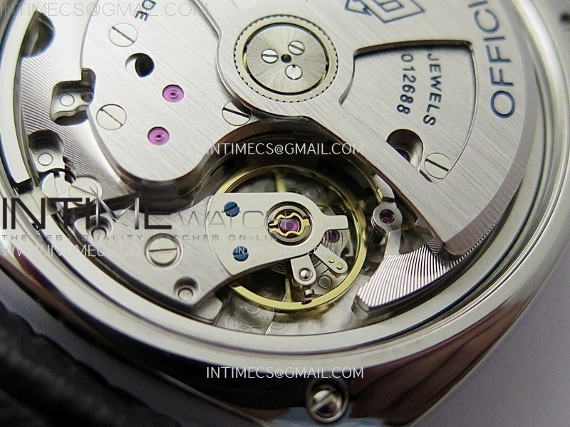 Radiomir PAM1294 Y 40mm SS VSF 1:1 Best Edition Black Dial on Black Leather Strap Asian P900