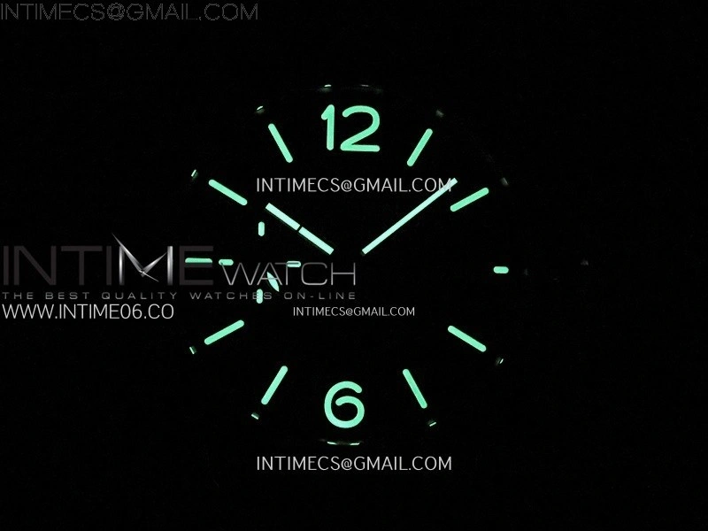 Radiomir PAM1294 Y 40mm SS VSF 1:1 Best Edition Black Dial on Black Leather Strap Asian P900
