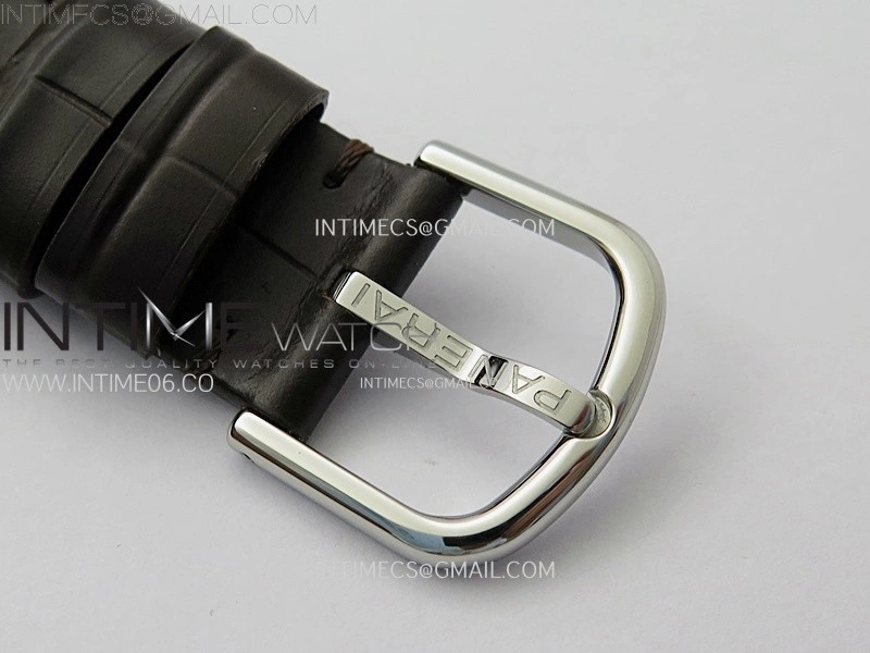 Radiomir PAM1386 Z 40mm SS VSF 1:1 Best Edition Green Dial on Black Leather Strap Asian P900