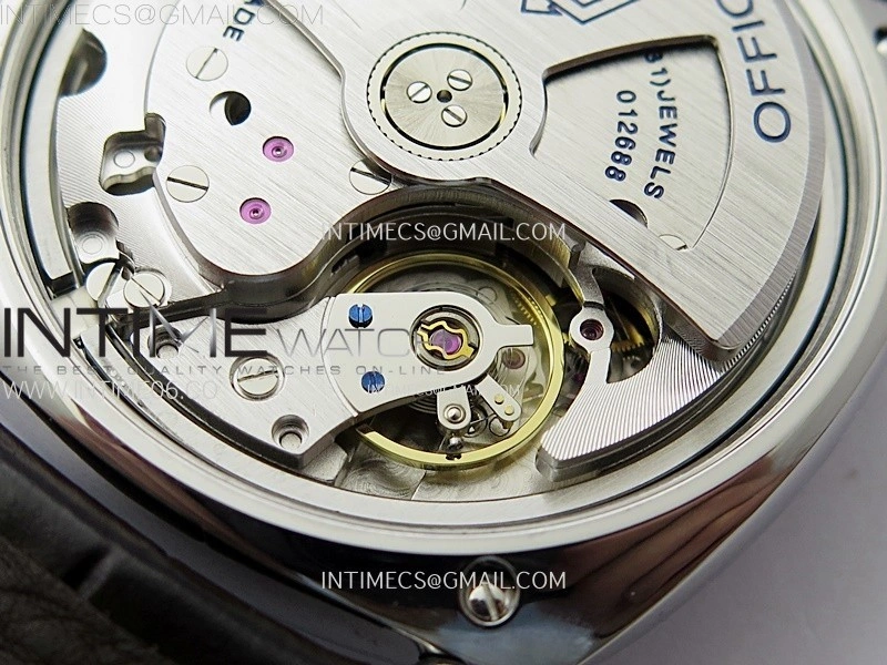 Radiomir PAM1386 Z 40mm SS VSF 1:1 Best Edition Green Dial on Black Leather Strap Asian P900