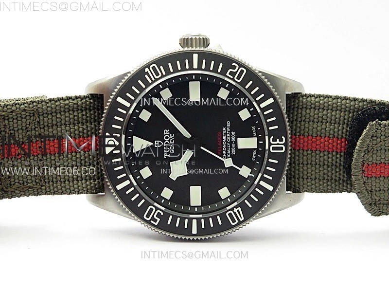 Pelagos M25717N-0001 Ti M+F 1:1 V4 Best Edition Black dial Black Ceramic Bezel on Nylon Strap Miyota 8N-24