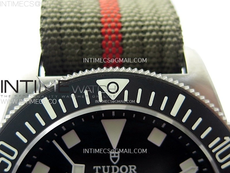 Pelagos M25717N-0001 Ti M+F 1:1 V4 Best Edition Black dial Black Ceramic Bezel on Nylon Strap Miyota 8N-24